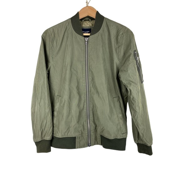 Abercrombie & Fitch Jackets & Blazers - Abercrombie & Fitch Size XS Green Full Zip Bomber Jacket